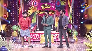 Sudigali Sudheer, Auto Ramprasad & Hyper Aadi Funny Dance Performance |Sridevi Drama Company|Indraja