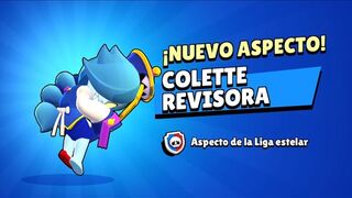 ¡DESBLOQUEO Y COMPRO A COLETTE REVISORA! | SKIN DE POWER LEAGUE???? | Brawl Stars