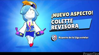 ¡DESBLOQUEO Y COMPRO A COLETTE REVISORA! | SKIN DE POWER LEAGUE???? | Brawl Stars