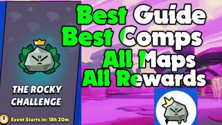 The Rocky Challenge Brawl Stars best Guide Maps Rewards