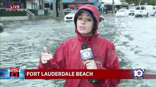 Fort Lauderdale Beach closes ahead of Tropical Storm Nicole