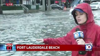 Fort Lauderdale Beach closes ahead of Tropical Storm Nicole