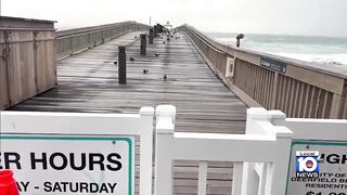 Big waves already spotted in Deerfield Beach as Tropical Storm Nicole nears Florida coast