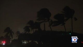 Areas near Jupiter, West Palm Beach seeing flooding, strong wind from Hurricane Nicole