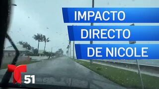 Sectores de Palm Beach podrían sufrir directamente los embates de Nicole