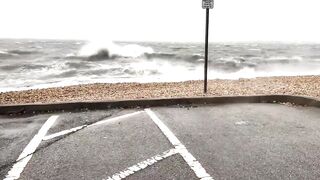 High waves, strong winds hit Jensen Beach