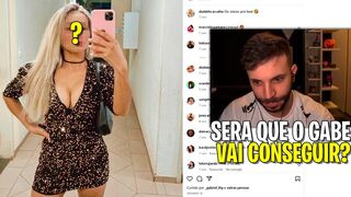 TASPIO DESCOBRIU O INSTAGRAM DA NOVA CRUSH DO GABE!!