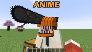 minecraft java vs anime