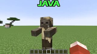 minecraft java vs anime