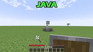 minecraft java vs anime