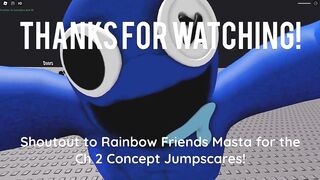 Rainbow Friends vs Rainbow Friends Chapter 2 Concepts Jumpscares [ROBLOX]