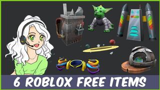 HOW TO GET 6 FREE ROBLOX ITEMS ????