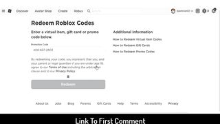 Free roblox gift card codes 2022 unused ???? free roblox codes