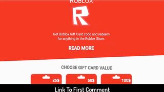 Free roblox gift card codes 2022 unused ???? free roblox codes