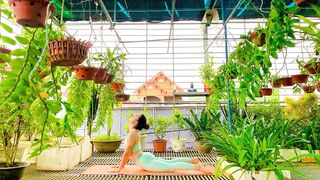 [줌마] 레깅스와 요가 ???? Stretching & Spirituality Workout with Olesya hot yoga - Part 1
