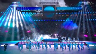 Jung Kook from BTS performs 'Dreamers' at FIFA World Cup opening ceremony