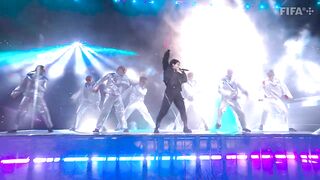 Jung Kook from BTS performs 'Dreamers' at FIFA World Cup opening ceremony