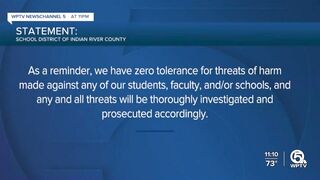 Vero Beach High School student arrested for making threats,