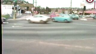 Dangerous intersection: Mission Bay and Garnet in Pacific Beach, San Diego 1979