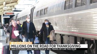 55 million Americans expected to travel this Thanksgiving season