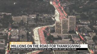 55 million Americans expected to travel this Thanksgiving season