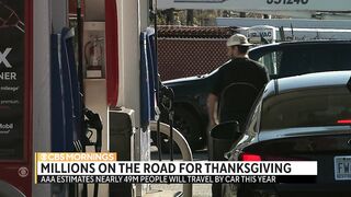 55 million Americans expected to travel this Thanksgiving season