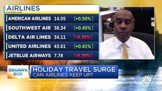 Thanksgiving travel could surpass pre-pandemic levels, says Citigroup airline analyst