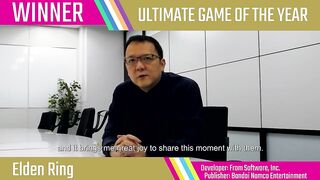 Golden Joystick Awards 2022 | Ultimate Game Of The Year - Elden Ring