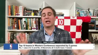 Top 10 teams in the Western Conference separated by 2 games?! ???? | NBA Today