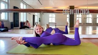 Split and Oversplit | Contortion workout | Gymnastics training | Yoga Flexibillity | Stretching