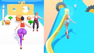 ✅ Hair Rush ???? Twerk - Top Game Mobile Update All Levels Gameplay iOS Android Walkthrough Pro