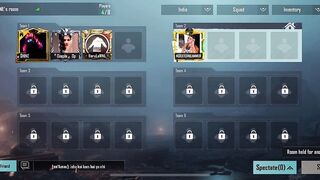 1v2 challenge Rendom players in bgmi costume room || M24 king ???? #NOXXTERNGAMMER