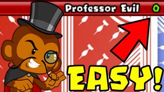 How to Beat The NEW Professor Evil Challenge in BTD Battles | Week 47 part 2