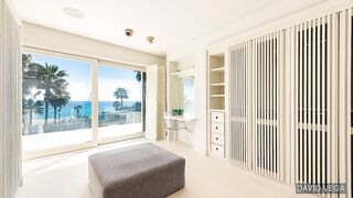 UNIQUE! Modern Frontline BEACH Villa【14.500.000€】Golden Mile Marbella