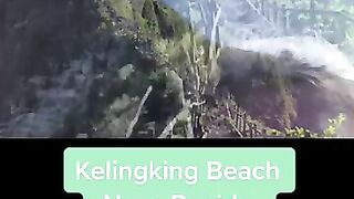 Kelingking Beach Nusa Penida Island Bali Indonesia beach climb down