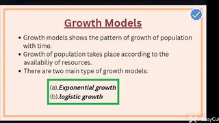 Growth models || Class-12 Biology || One shot video || Chapter-13 || VR Biologians ❤