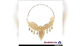 letest gold nathiya design // bridal nathiya design // nose ring new models ????????????