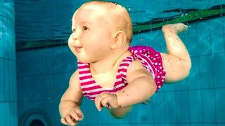 Funny Moments When Baby Playing With Water || Kudo Baby