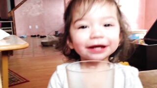 Funny Moments When Baby Playing With Water || Kudo Baby