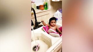 Funny Moments When Baby Playing With Water || Kudo Baby