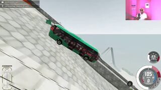 REAL BIGGEST RAMP STUNT BUS ???????? — MEGA RAMP BUS 2023 | NEW BUS GAMES | 2023 NEW FREE