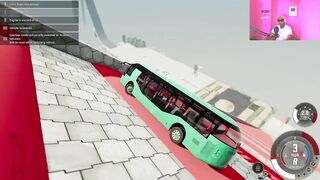 REAL BIGGEST RAMP STUNT BUS ???????? — MEGA RAMP BUS 2023 | NEW BUS GAMES | 2023 NEW FREE