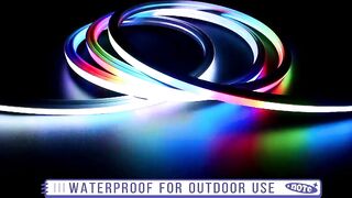 10*18mm 12v addressable neon flexible led strip lightWaterproof for outdoor use