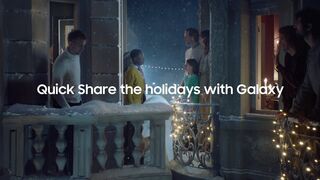 Quick Share the holidays with Galaxy | Samsung