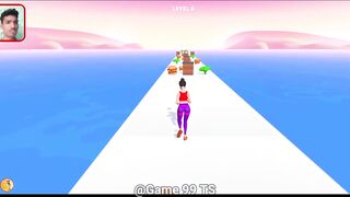 Twerk Race 3d Running Gameplay Frist Time On Android Phone ????????????????