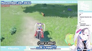 Reine surprised by very obvious Pokémon (Pokémon Scarlet compilation)