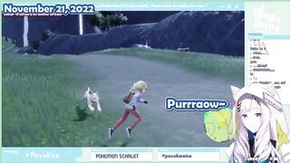 Reine surprised by very obvious Pokémon (Pokémon Scarlet compilation)