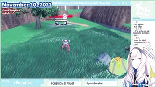 Reine surprised by very obvious Pokémon (Pokémon Scarlet compilation)