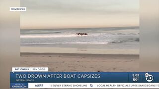 Two drown when panga boat capsizes off Imperial Beach