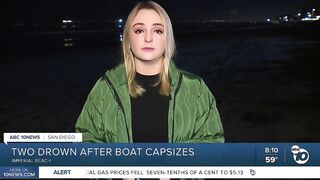 Two drown when panga boat capsizes off Imperial Beach